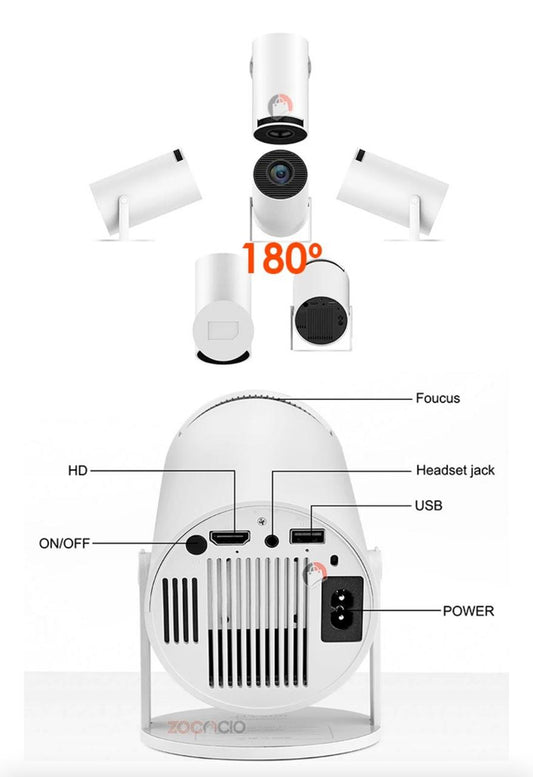 Proyector Smart de 130 Pulgadas